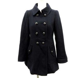 BURBERRY BLUELABEL レディス ウールコート ネイビー バーバリーブルーレーベル BURBERRY BLUE LABEL ウールコート
