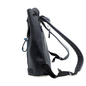 コーチ COACH バッグ リュックサック レザー 青 ブルー 紺 ネイビー