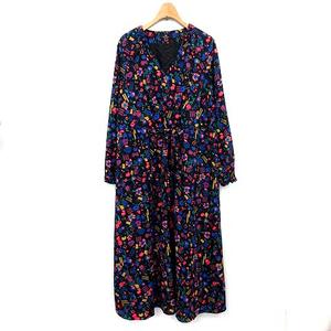極美品♡ PS Paul Smith ロングワンピース リボンベルト付き 44 極美品♡ PS Paul Smith ロングワンピース リボンベルト付き 44