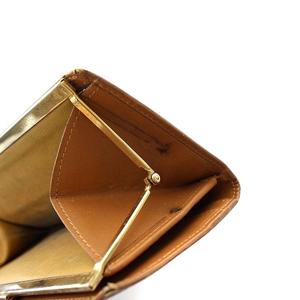 【USED】セリーヌ 長財布 キャンバス×レザー ブラウン ビンテージ レディース ブランドアイテム 茶