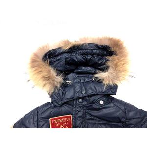 flower様MONCLER ダウンジャケット　ワッペン付き　フード取外し可 flower様MONCLER ダウンジャケット ワッペン付き フード取外し可
