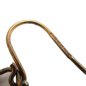 美品 ボッテガヴェネタ ハート ピアス BOTTEGA VENETA】H ビーム ピアス ハートシェイプ (BOTTEGA