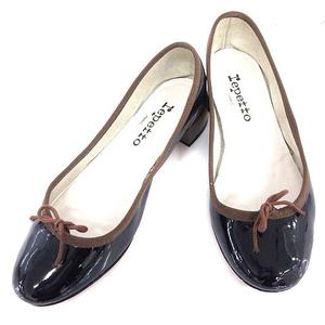 レペット Repetto パンプス バレエシューズ エナメル 36.5
