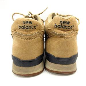 ニューバランス NEW BALANCE スニーカー スエード ロゴ 24.5