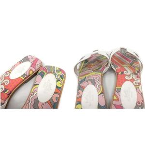 エルメス HERMES オラン サンダル フラット Hロゴ レザー