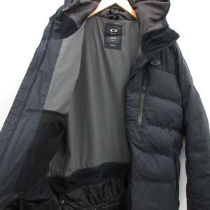オークリー OAKLEY ダウンジャケット アウター 中綿 フード ジップ 