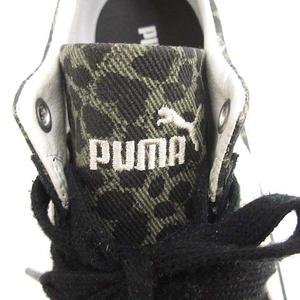 プーマ PUMA スニーカー ローカット レオパード ヒョウ柄 総柄 26.5cm 
