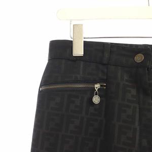 フェンディ FENDI パンツ スラックス ジャージ生地 ズッカ柄 