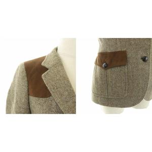 Burberrys バーバリー エルボーパッチ ヘリンボーン ジャケット SM程 Burberrys バーバリー エルボーパッチ ヘリンボーン ジャケット SM程
