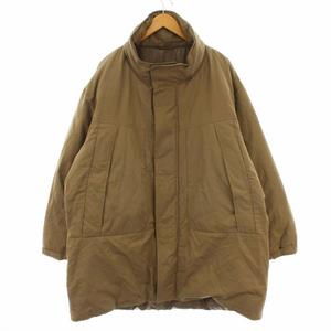 フォーワンセブンバイエディフィス 417byEDIFICE 20AW 中綿コート ジャケット スタンドカラー アウター L ベージュ /DK ■EC メンズ