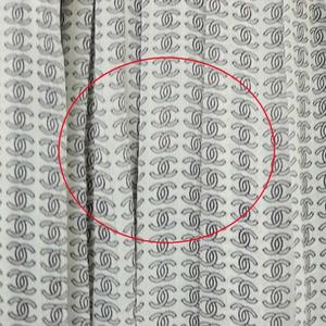シャネル CHANEL ココマーク総柄シルクプリーツシャツ ブラウス 長袖