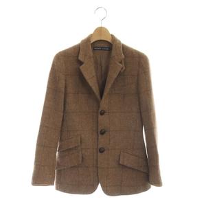 ラルフローレン RALPH LAUREN ウール アルパカ ツイード ジャケット 