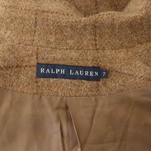 ラルフローレン RALPH LAUREN ウール アルパカ ツイード ジャケット 