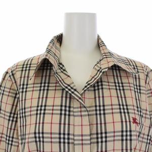 国内正規品　Burberry オープンカラー シャツ XL バーバリー　黒　刺繍 BURBERRY 【値下げ】BURBERRY 2021SS ロゴ刺繍ポロシャツ