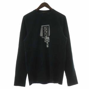 ルイヴィトン LOUIS VUITTON Tシャツ ロンT カットソー 長袖 プリント