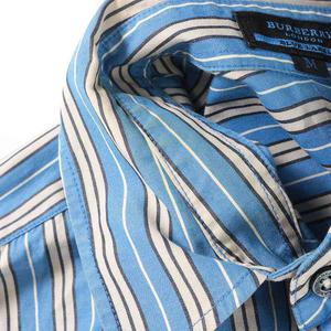 #バーバリー#ブルーレーベル#BURBERRY#シャツ#ブラウス#ストライプ#M BURBERRY BLUE LABEL（シャツ/ブラウス(半袖/袖なし)）のフリマ