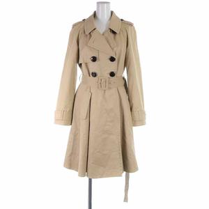 美品 kate spade NEW YORK トレンチコート ロング ベルト付き 着回し抜群】kate spade トレンチコート ロング ベージュ S