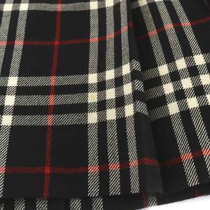 BURBERRY プリーツスカート 赤と黒チェック 38 3135a0c15809696343328d662a6d85