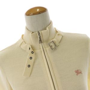 極美品✨バーバリーブルーレーベル　ニット ジャケット ハイネック アルパカ　38 バーバリーブルーレーベル BURBERRY BLUE LABEL ニット