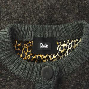 DOLCE＆GABBANA レオパード柄シルクカーディガン　サイズ40 DOLCE＆GABBANA レオパード柄シルクカーディガン サイズ40