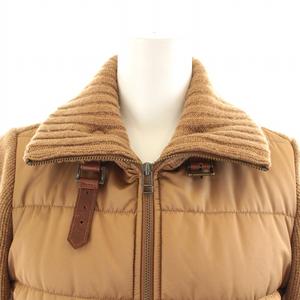 BURBERRY BLUE LABEL ニット切替ジャケット ベージュ 38 中古・古着通販】BURBERRY BLUE LABEL (バーバリーロンドン