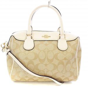 コーチ COACH ミニボストン ショルダーバッグ ハンドバッグ 2WAY 