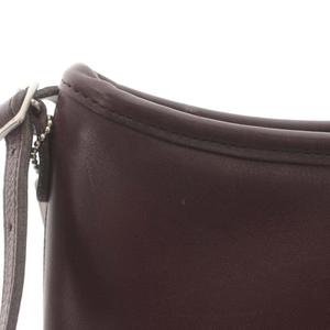 コーチ COACH ショルダーバッグ 9062 - レザー 黒 バッグ 美品 オールドコーチ ショルダーバッグ ヴィンテージ レザー ブラウン 9062