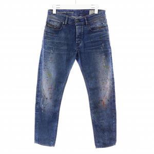 ディーゼル DIESEL SLEENKER デニムパンツ ジーンズ スキニー ボタン 