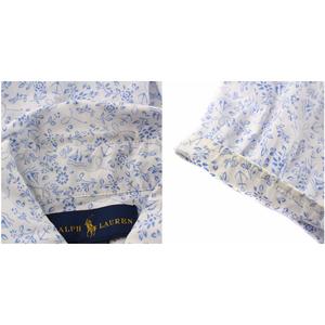 ラルフローレン RALPH LAUREN シャツワンピース ひざ丈 フレア