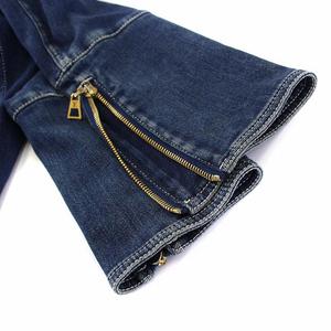 ルイヴィトン LOUIS VUITTON デニムライダースジャケット ダブル 36 XS 