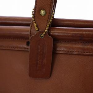 コーチ COACH オールドコーチ トートバッグ ハンドバッグ レザー 茶