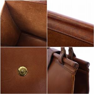 コーチ COACH オールドコーチ トートバッグ ハンドバッグ レザー 茶