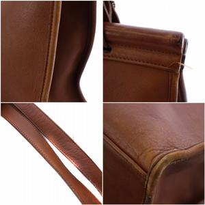 コーチ COACH オールドコーチ トートバッグ ハンドバッグ レザー 茶