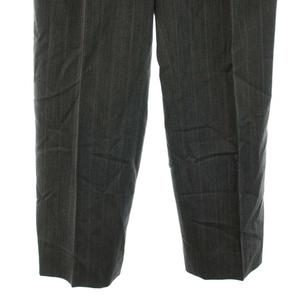 Christian Dior MONSIEURグレー ストライプ スラックス Christian Dior MONSIEURグレー ストライプ スラックス 古着