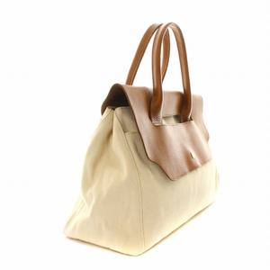 ラシット RUSSET レザーフラップトートバッグ ハンドバッグ キャンバス 