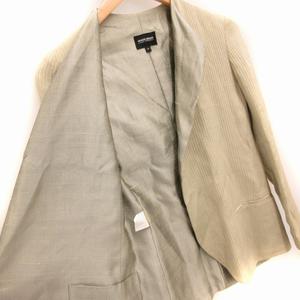 ジョルジオアルマーニ GIORGIO ARMANI ノーカラージャケット デザイン