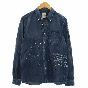 ユニフォームエクスペリメント uniform experiment 18AW DRIPPING 