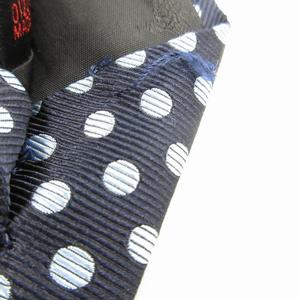 BURBERRY BLACK LABEL ネクタイ ネイビー ドット バーバリーブラックレーベル BURBERRY BLACK LABEL ネクタイ