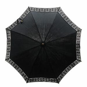セリーヌ CELINE マカダム 日傘 レース 黒 ブラック /AN38 □OH □OF