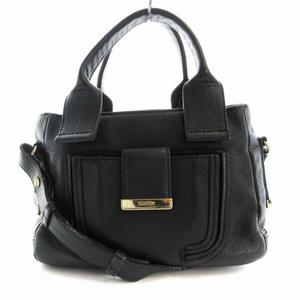シーバイクロエ SEE BY CHLOE ショルダーバッグ ハンドバック レザー 2WAY 黒 ブラック /RO ▲H レディース