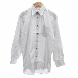 未使用品 エムシーエム MCM カッターシャツ ワイシャツ 長袖 40 82 グレー系 /UO ■GY14 メンズ