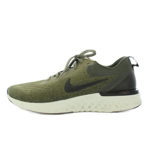 ナイキ NIKE ODYSSEY React オデッセイリアクト ランニングシューズ スニーカー ローカット 厚底 US6.5 24.5cm カーキ /BB ▲H レディース