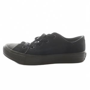 コンバース CONVERSE スニーカー シューズ 23.0cm 黒 ブラック /AN31 ■MA レディース