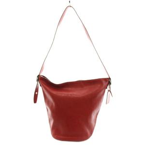 コーチ COACH ショルダーバッグ レザー 赤 レッド /AN12 ■MA レディース