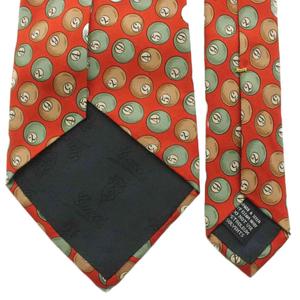 グッチ GUCCI ネクタイ ワイドタイ シルク 総柄 ビリヤードボール 赤 レッド /GG ■MA メンズ