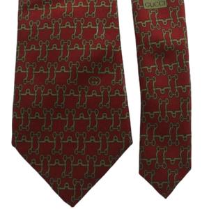 グッチ GUCCI ネクタイ レギュラータイ シルク 総柄 ボルドー /GG ■MA メンズ