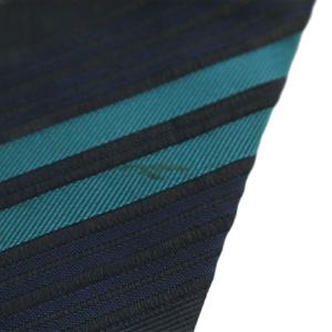 グッチ GUCCI ネクタイ レギュラータイ シルク 総柄 ストライプ柄 ネイビー ブルー /GG ■MA メンズ