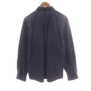 ザノースフェイス THE NORTH FACE BURGES SHIRT シャツ 長袖 チェック 青 ブルー NT01496 /AN ■KC メンズ