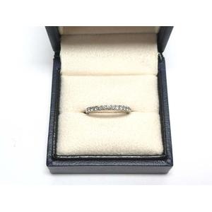 ヴァンドーム VENDOME 青山 指輪 リング ハーフエタニティ pt900 刻印