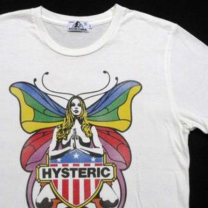ヒステリックグラマー HYSTERIC GLAMOUR Tシャツ 半袖 ロゴ ガール 